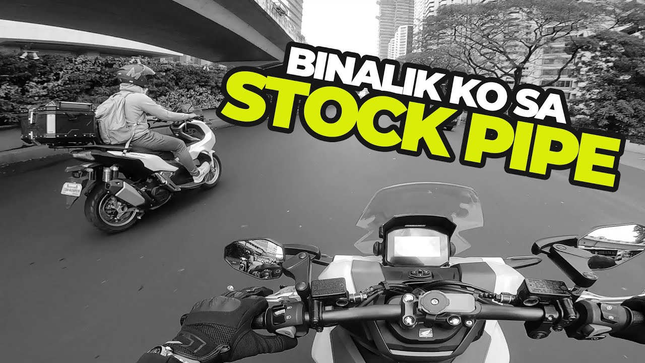 Back To Stock Pipe | Grabe yung ISSUE