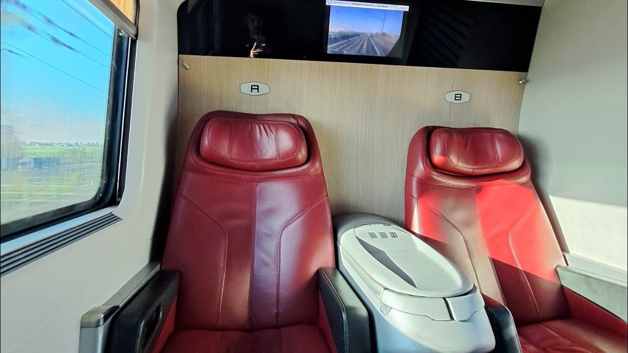A bordo frecciarossa in business salottino da Milano C.le a Napoli C.le