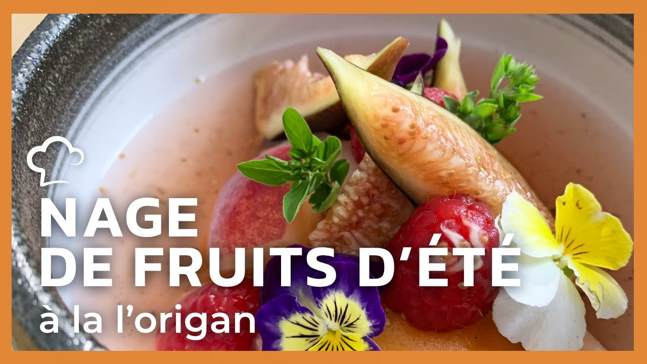 Nage de fruits d’été | Recette Food'Cuisine