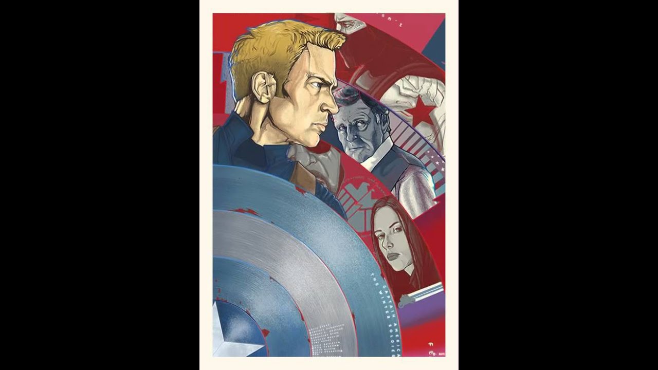 Captain America The Winter Soldier MOTION POSTER