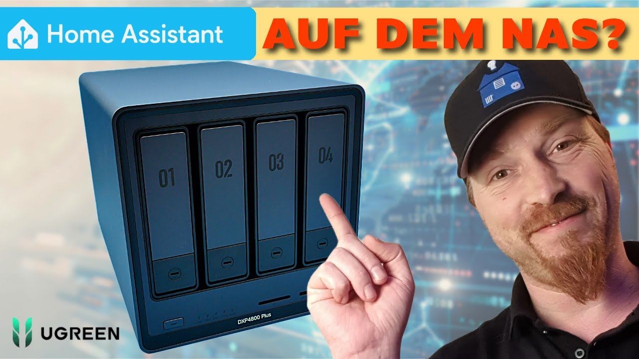 Home Assistant auf dem UGREEN NAS DXP4800 Plus – VMs, Docker & 10Gbit Power!