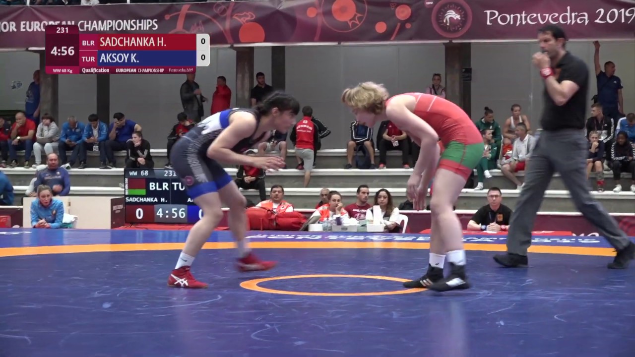 Qual. WW - 68 kg: H. SADCHANKA (BLR) v. K. AKSOY (TUR)