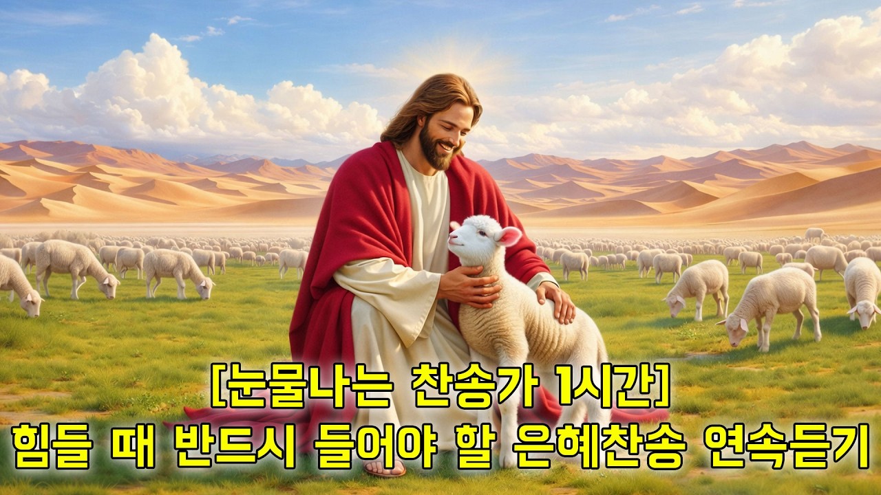 [눈물나는 찬송가 1시간] 힘들 때 반드시 들어야 할 은혜찬송 연속듣기 (광고없음)