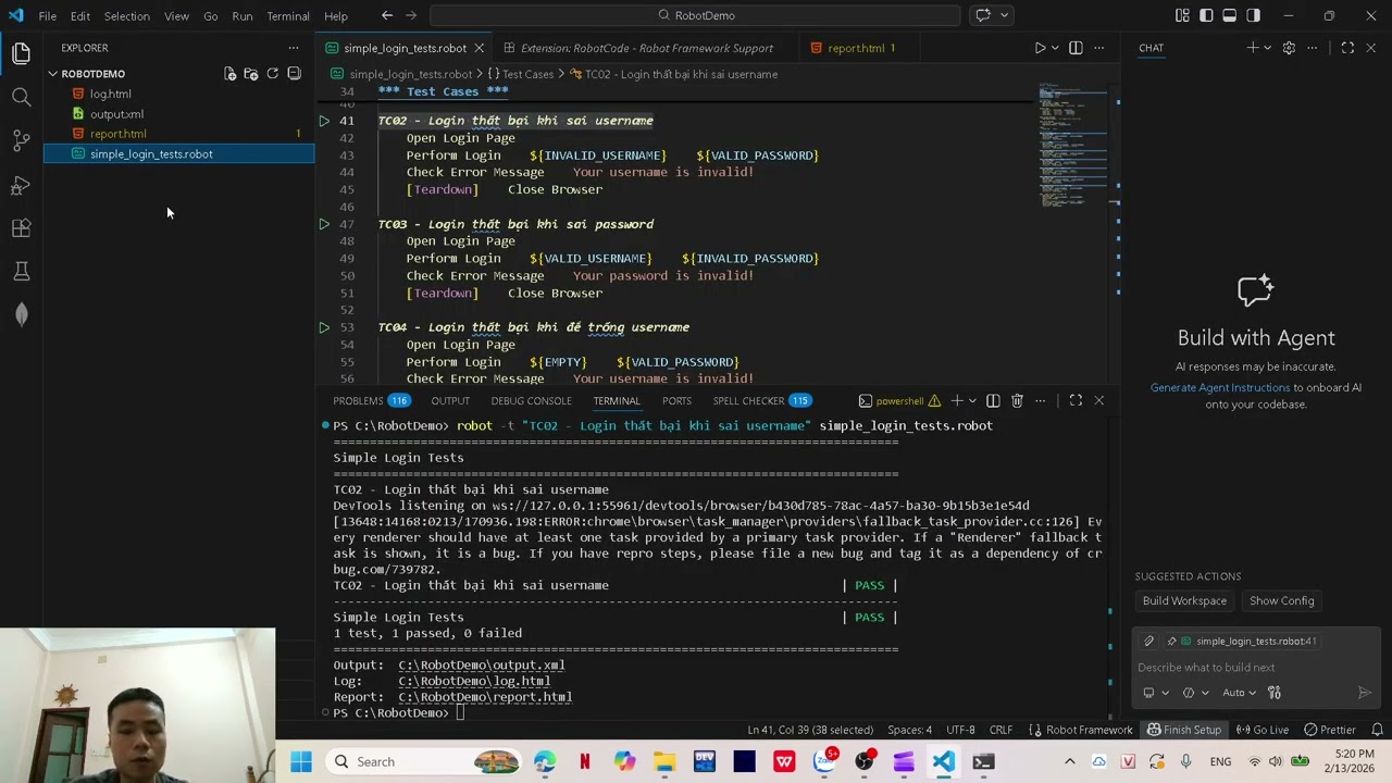 Robot Framework (Prepresentation)