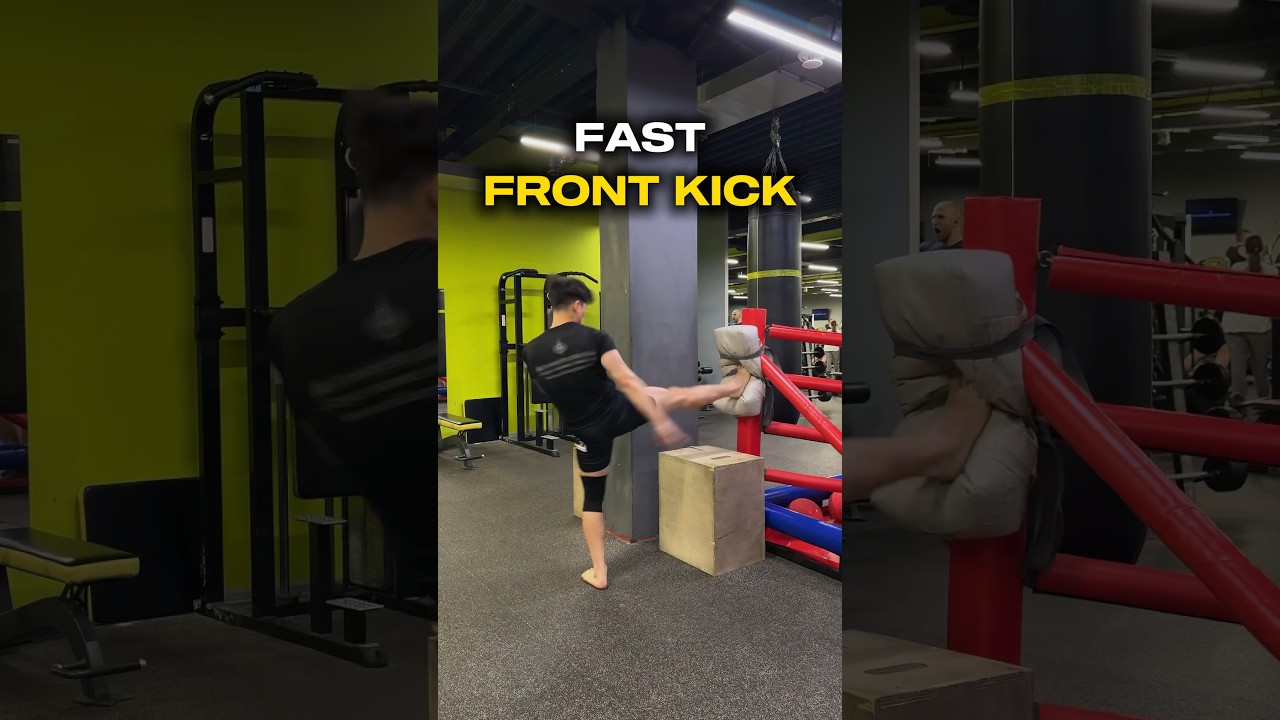 КАК БИТЬ БЫСТРЫЙ ФРОНТ КИК / МАЕ ГЕРИ / ТИП  #мма #каратэ #муайтай #mma #muaythai #frontkick #karate