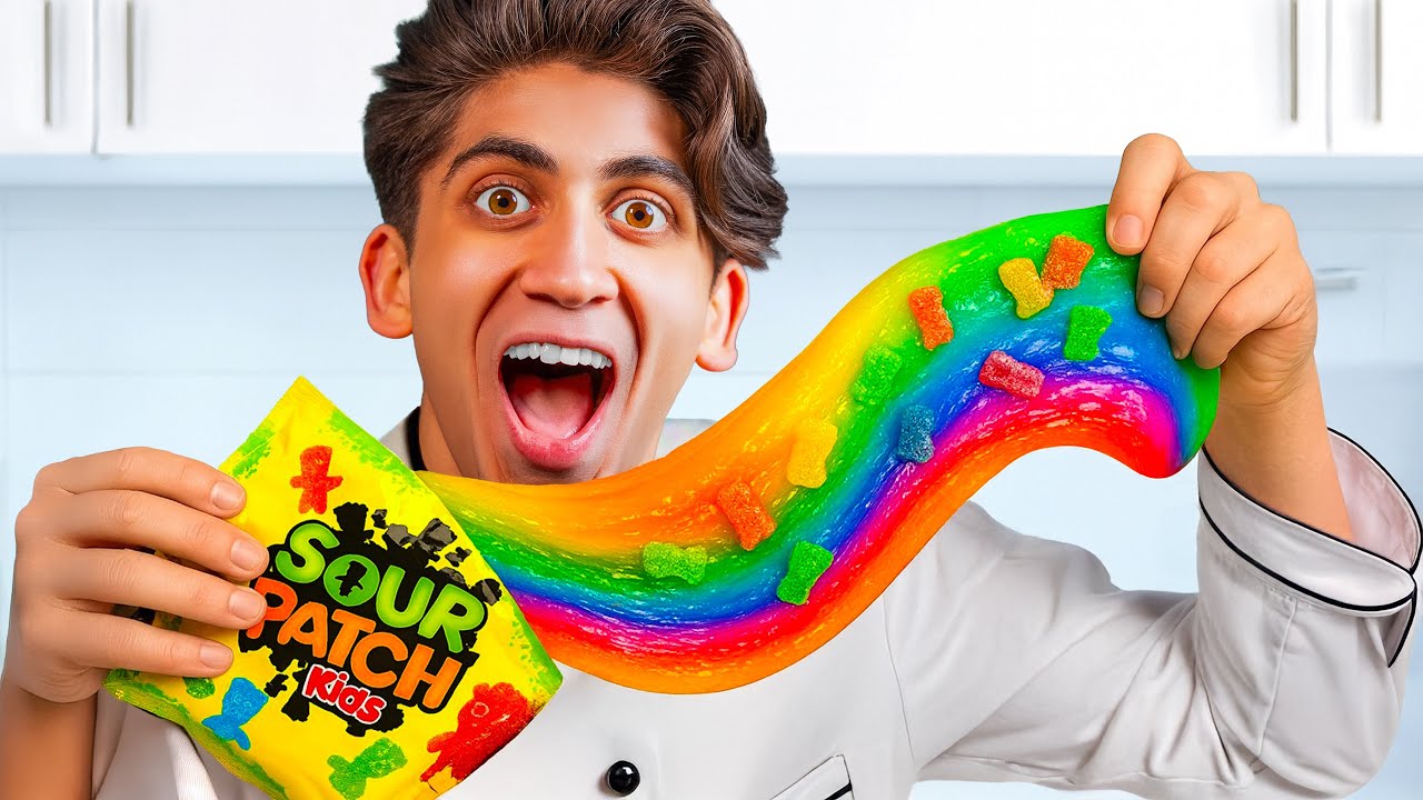 100 BONBONS in 1 ST&Uuml;CK Schmelzen! 😱🤯