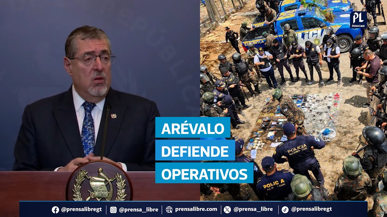 Requisas en cárceles y menos homicidios: Arévalo defiende y explica estrategia de seguridad