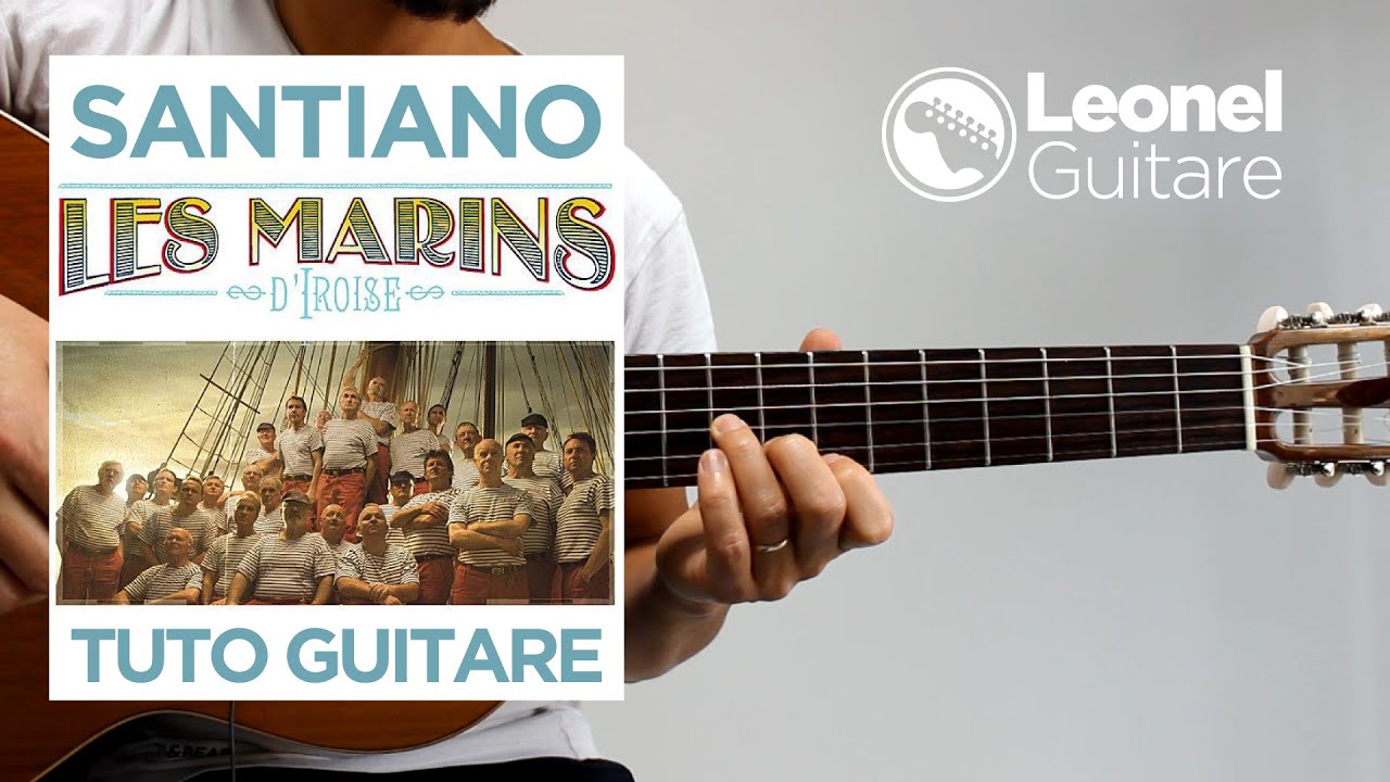 Santiano - Intro - Tuto guitare (débutants)