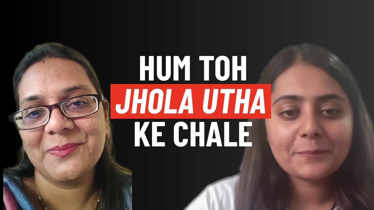 HUM TOH JHOLA UTHA KE CHALE with DISHA | NARIVAL PODCAST | Entrepreneurial Series | S1 E3