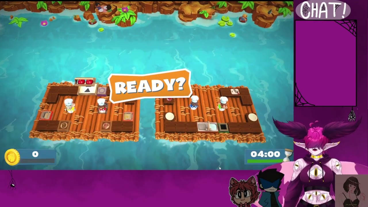 Overcooked 2 with Felix, Ryo, and Chris p2