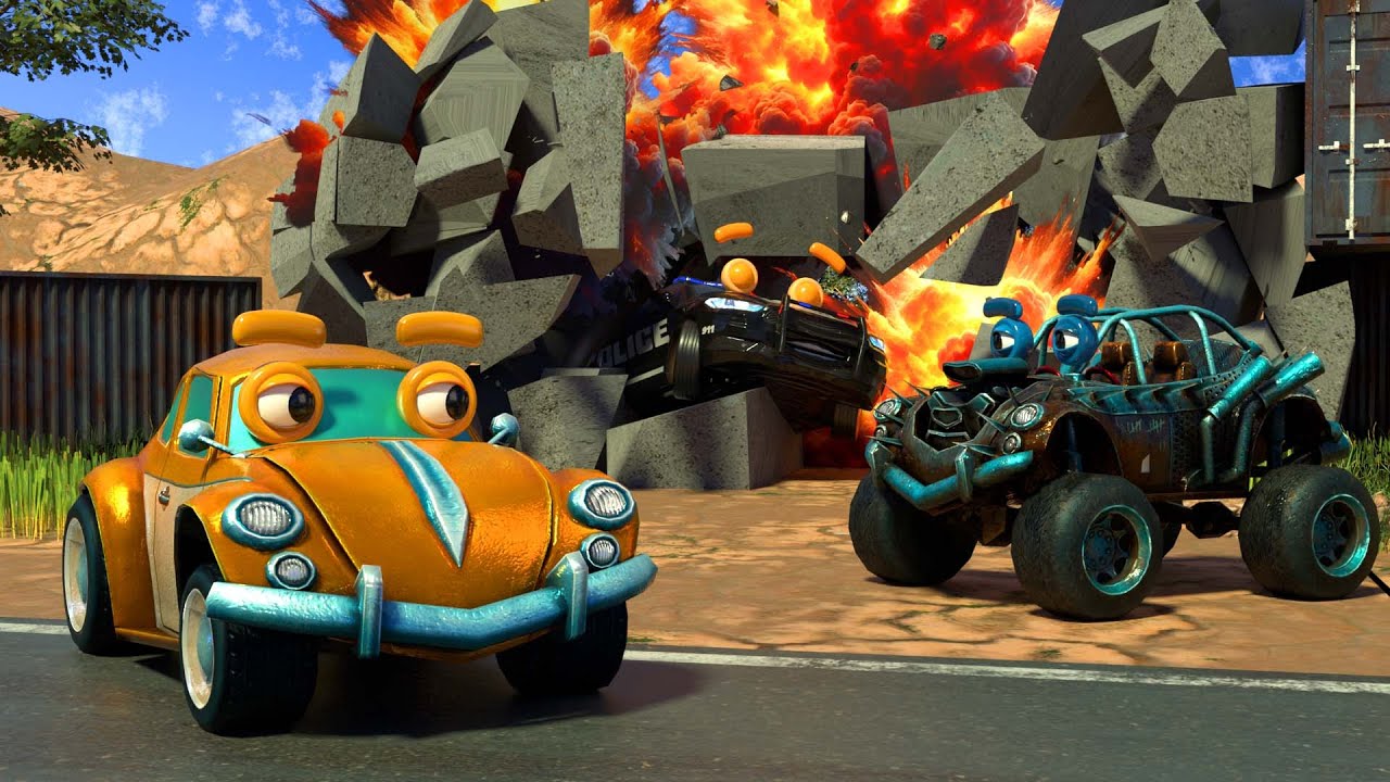 ⚡ Crime Cars Set a Trap! Can the Police Cars Outsmart Them? | Police Cars 3D Animation