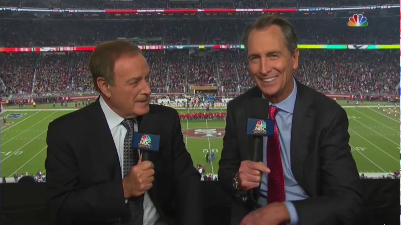 NBC Sunday Night Football intro 2019 GB@SF