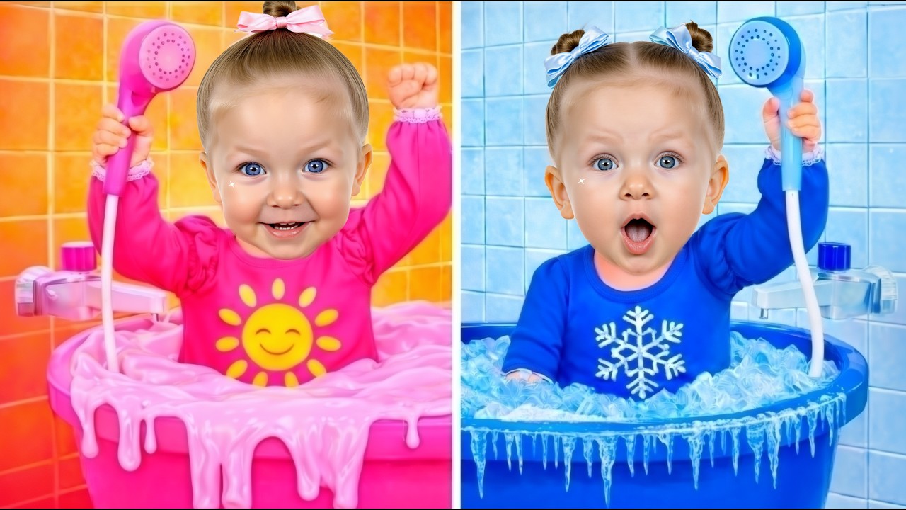 Девочки против мальчиков! Розовый vs Голубой челлендж с Евой и Ники!