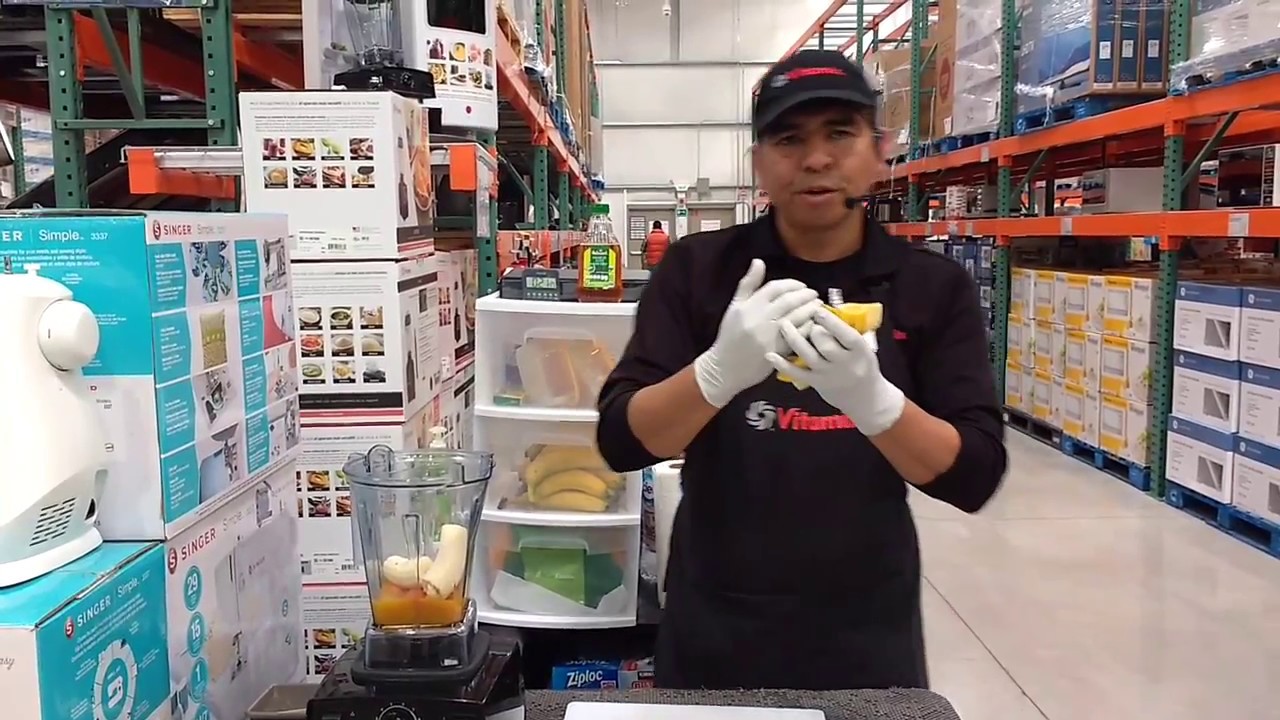 VITAMIX Haciendo una NIEVE saludable. Receta de helado en 45 segundos  (Presentación #2)