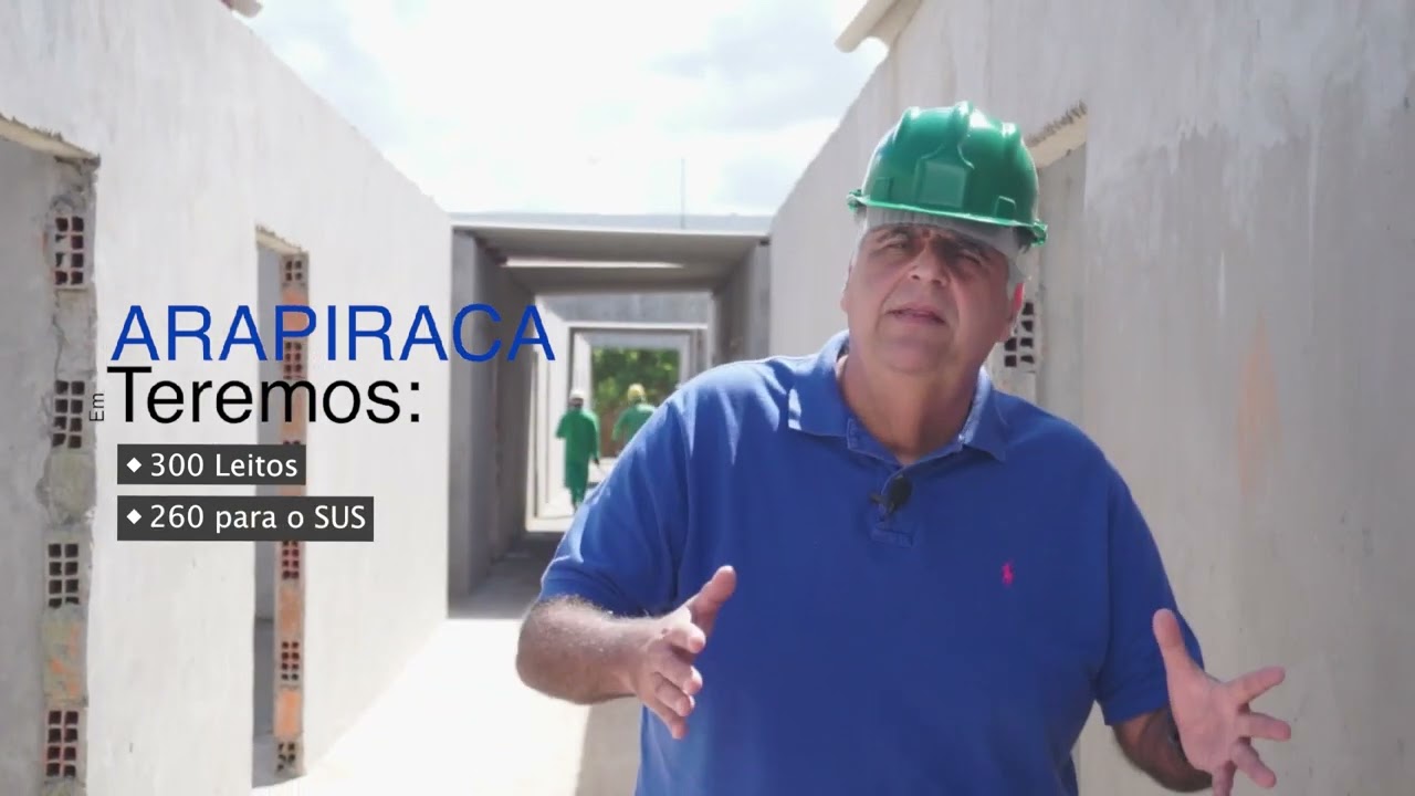 [Grande Notícia] A Construção do Hospital de Arapiraca Carvalho Beltrão já se iniciou