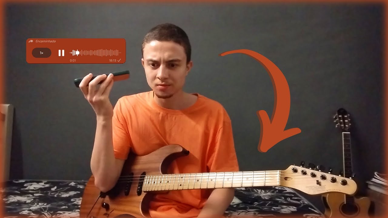 Transformando ÁUDIOS DO WHATSAPP em GUITARRA 🗣️🎸
