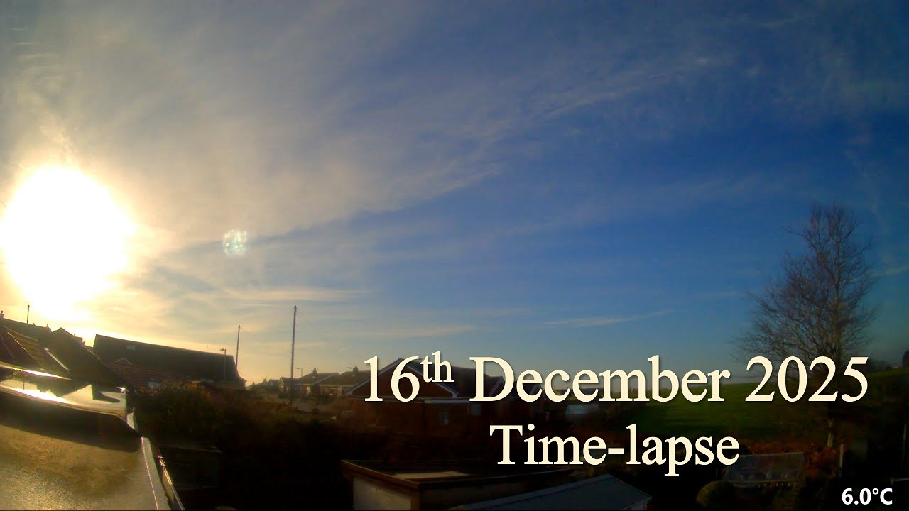 16 December 2025 Time-lapse