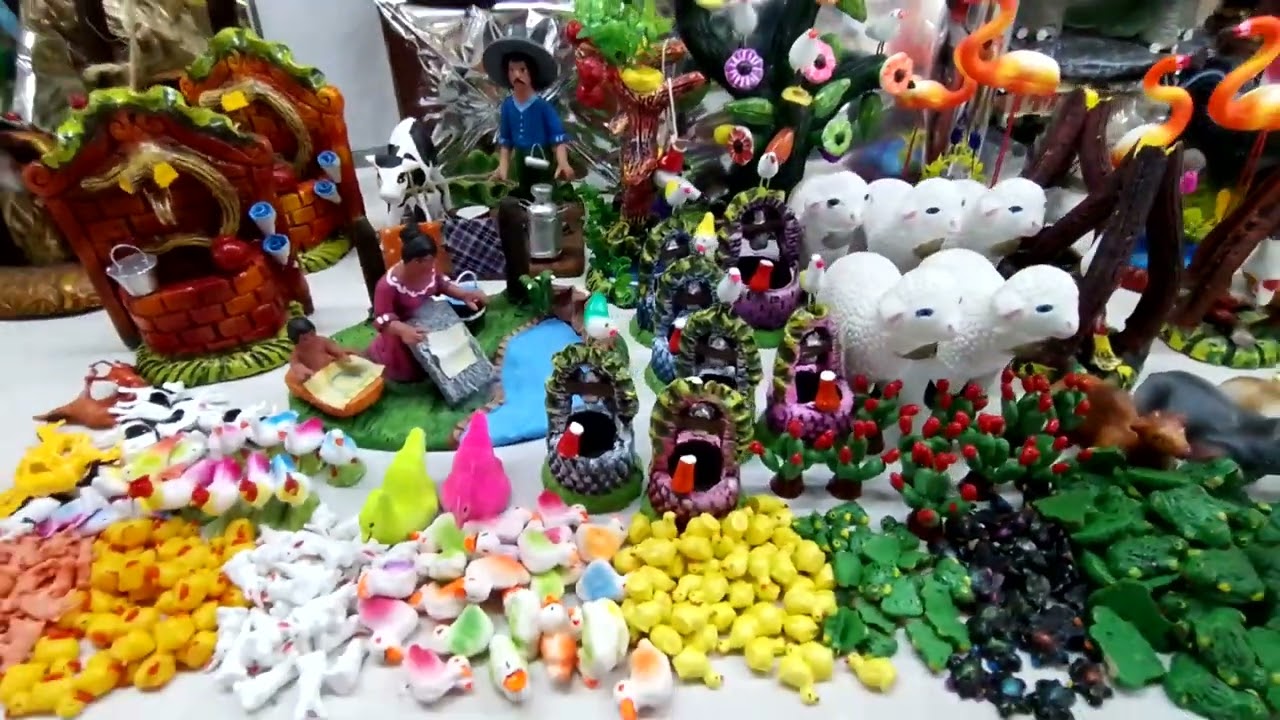 🎅🏻La verbena de nacimientos más grande de México CDMX🇲🇽 (Romeria en el Auditorio Del MercadoSonora)