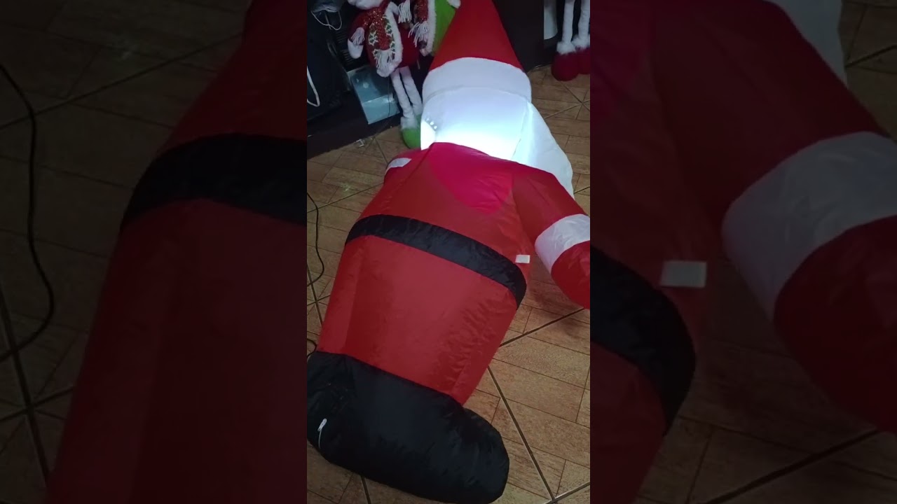 INFLAMOS EL INFLABLE DEL VIEJITO PASCUERO