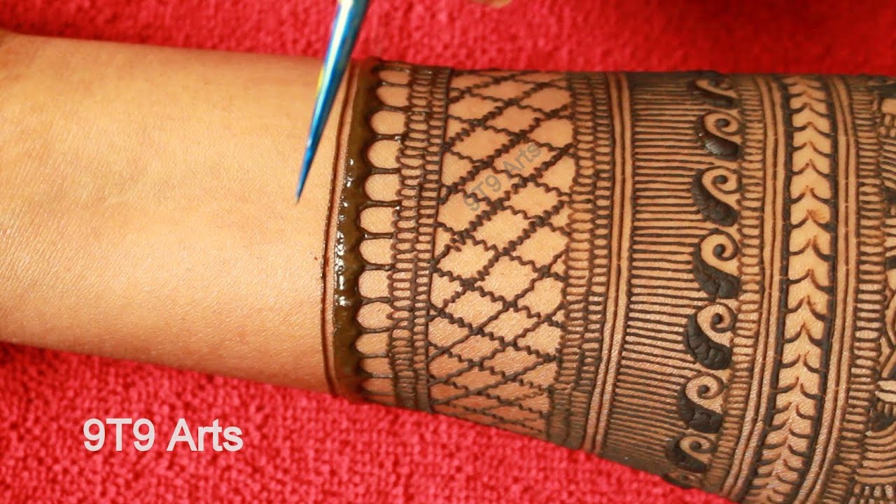 Wedding 2020 & Karva Chauth Designer Mehndi Design||Easy Mehndi designs||New Simple Full Hand Mehndi