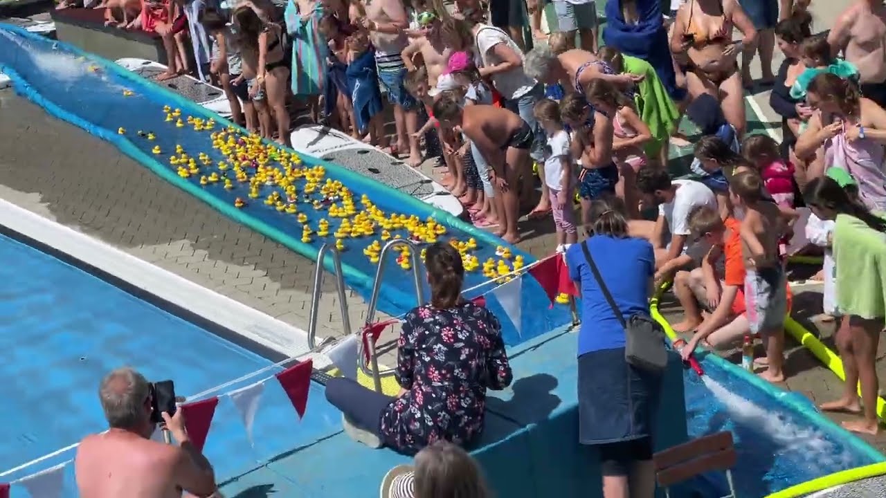 Entenrennen im Plantsch Schongau 30. Juli 2022