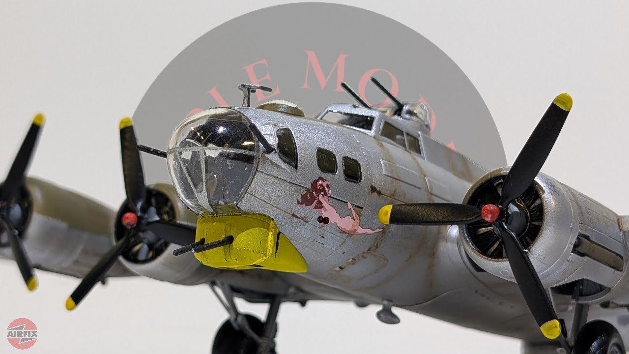 Airfix's 1/72 Boeing B-17G Flying Fortress | Full Build