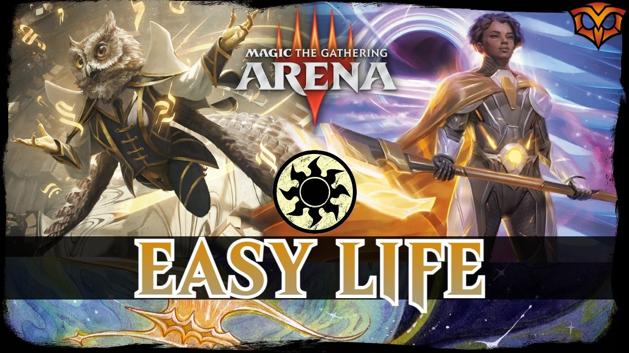 ЖИЗНЬ ЛЕГКА | MTG Arena Моно-белая колода с эффектом восстановления жизни и 71% побед, стандартна...