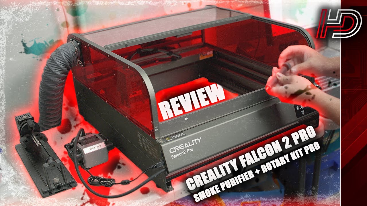 UNLOCK YOUR CREATIVITY! - Creality Falcon2 Pro 22w Laser Engraver & Cutter Review