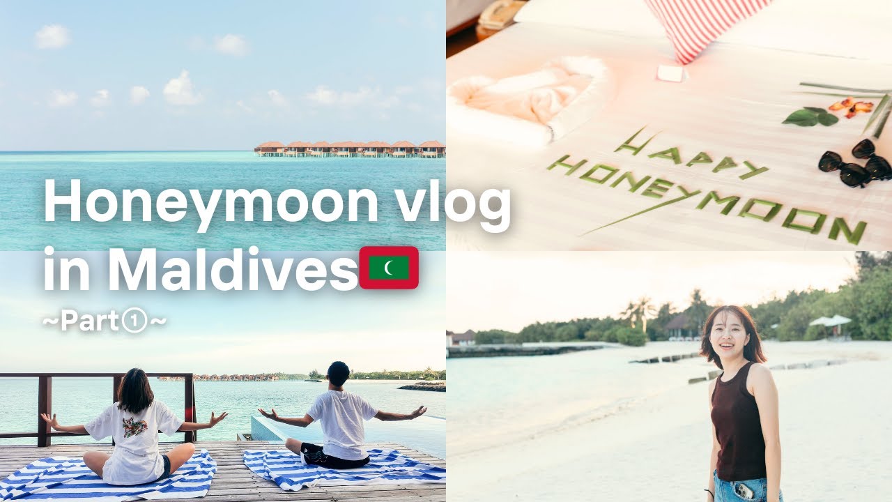 Honeymoon vlog in Maldives🇲🇻 Part1