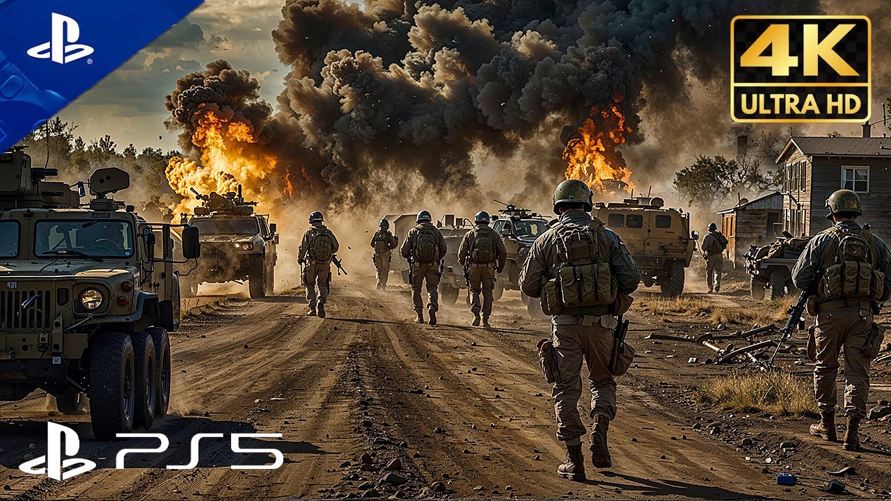 U.S Quick Reaction Force in Iraq (PS5) Ultra Realistic Gameplay Graphics [4K-60 FPS]