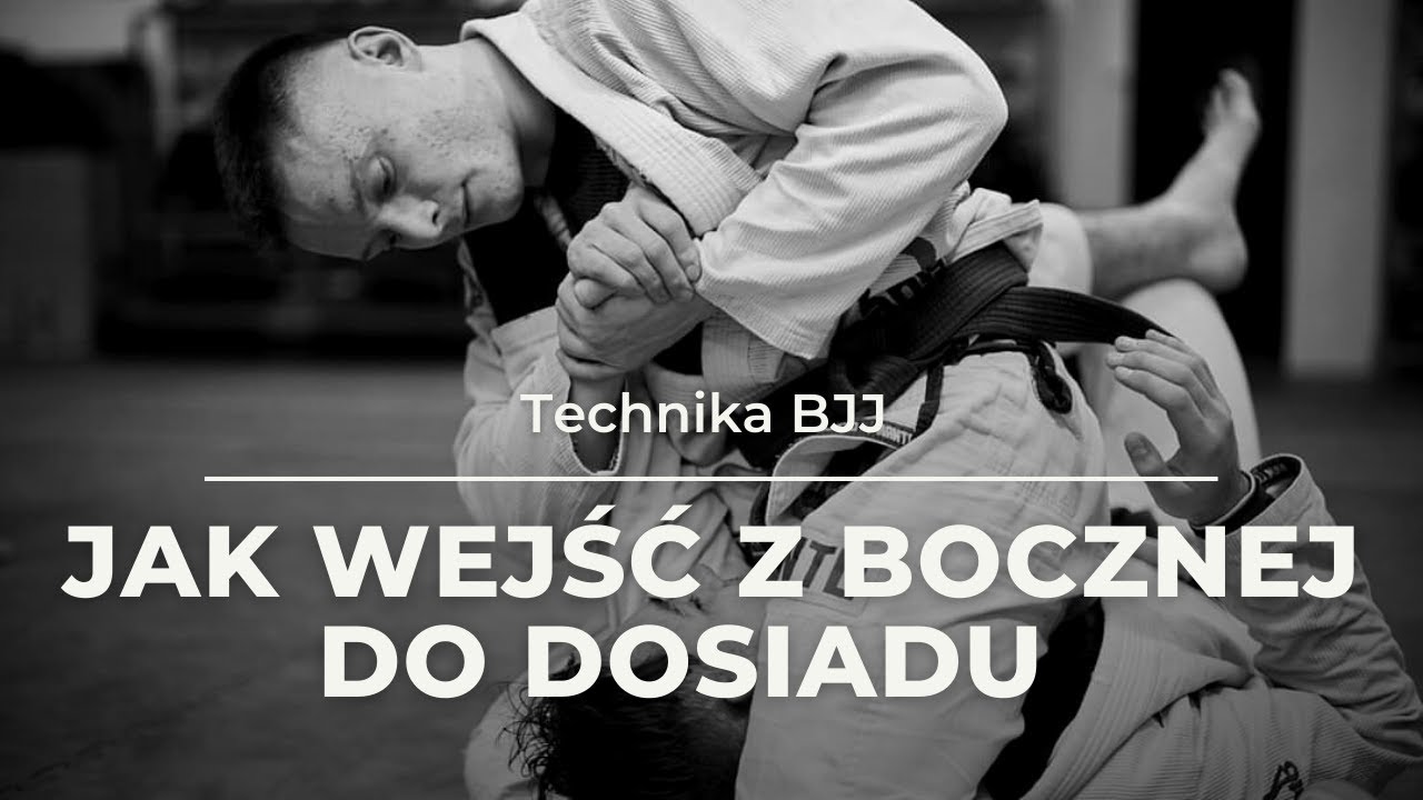 Wejście z bocznej do dosiadu z kontrolą łokcia | Technika BJJ
