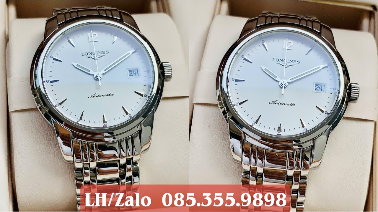 (Bạch Mã Chiến - Lh: 085.355.9898) Đồng Hồ Longines Saint-Imier White Dial L2.763.4.72.6 