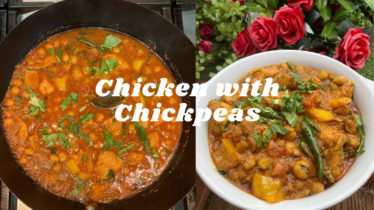CHICKEN WITH CHICKPEAS CURRY