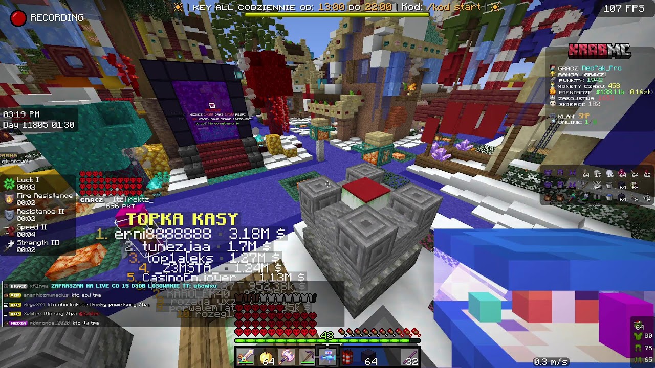 LIVE ON Tepamy do innych graczy