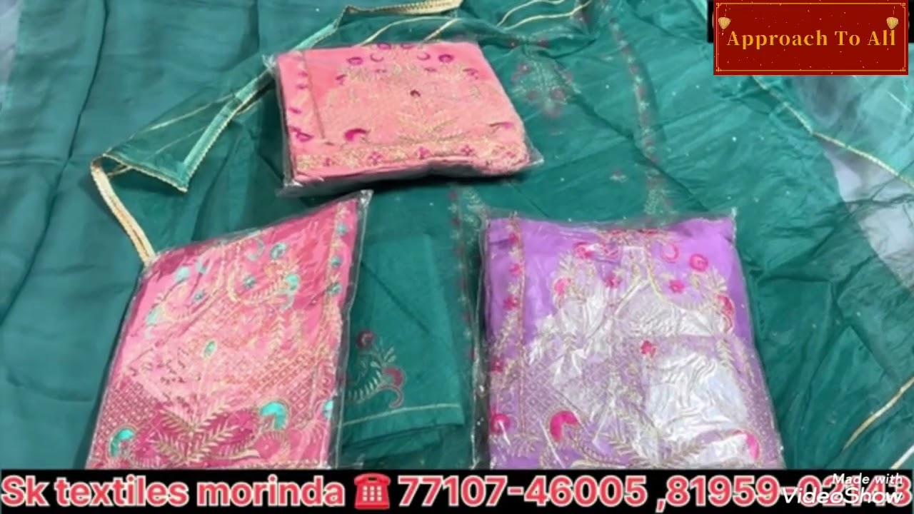 Butique Suit Pe Bhari Sale S.K Textile Morinda 