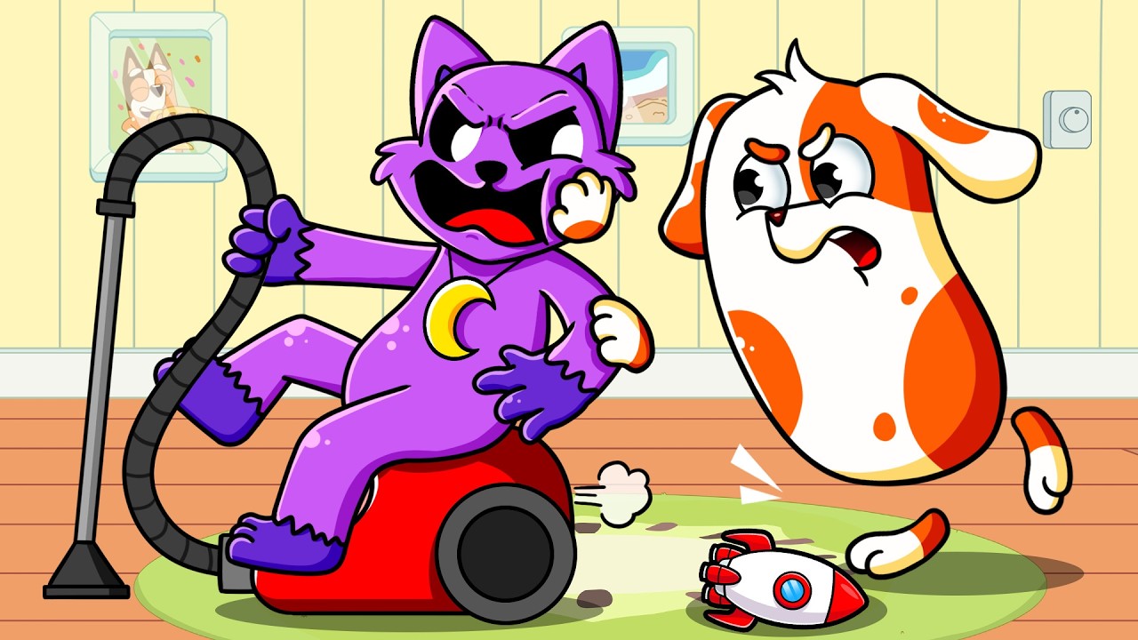 Poppy Playtime Chapter 5 | Cleaning Trash In World Car! | New Animation |  Doo Patroo