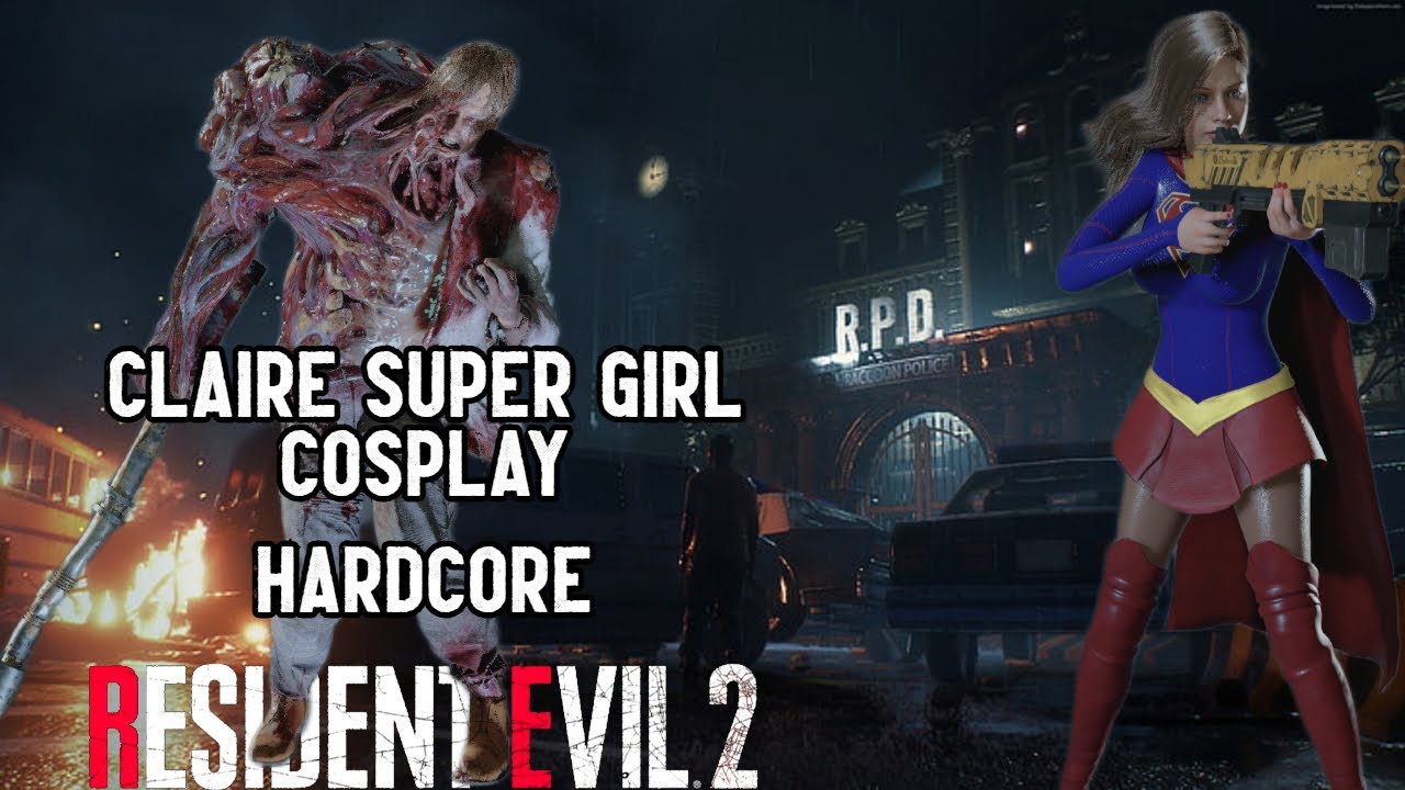 Claire Super Girl Cosplay [Resident Evil 2 Remake] [Hardcore mode] [Mod Showcase]