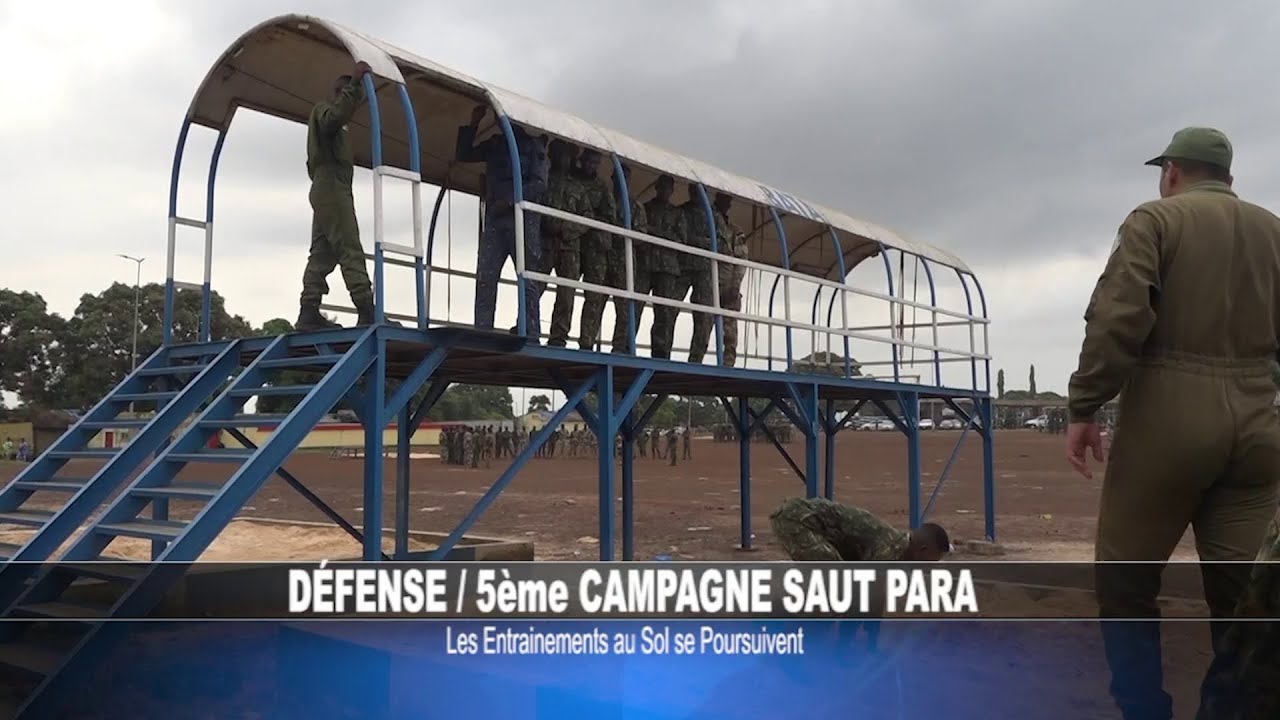 DEFENSE / 5ème CAMPAGNE SAUT PARA. RTG GUINEE 224