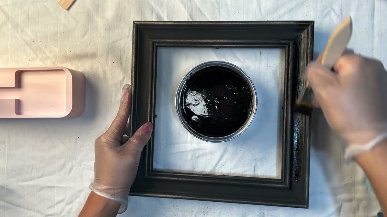 How to Paint Unfinished Wood Frames