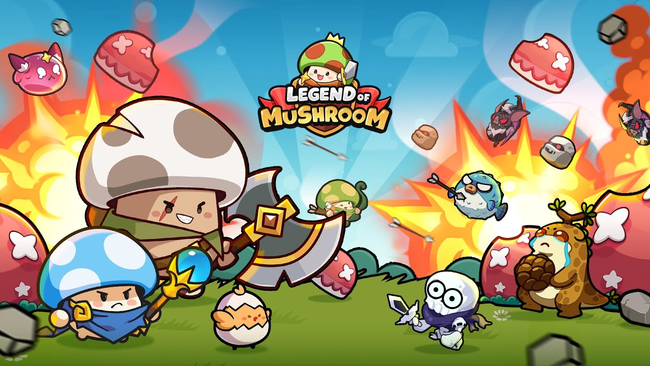 **NEW GAME** LEGEND OF MUSHROOM - GLOBAL LAUNCH