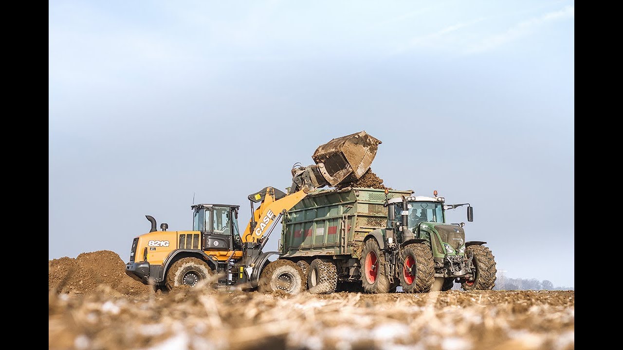 FENDT 930 VARIO | CASE 821G | BERGMANN | KALKSCHLAMMAUSBRINGUNG