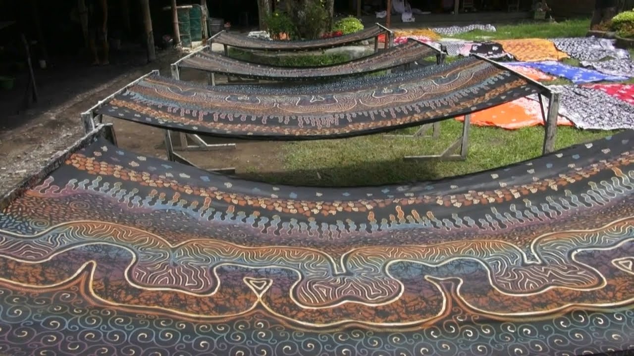 KREATIF!! Motif Banyumili, Batik Abstrak Khas Kulon Progo - NET YOGYA