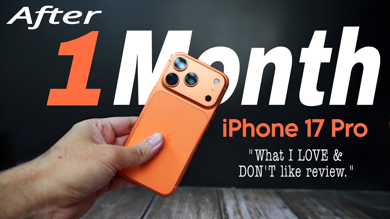 iPhone 17 Pro | Что мне НРАВИТСЯ и НЕ НРАВИТСЯ | Обзор спустя месяц