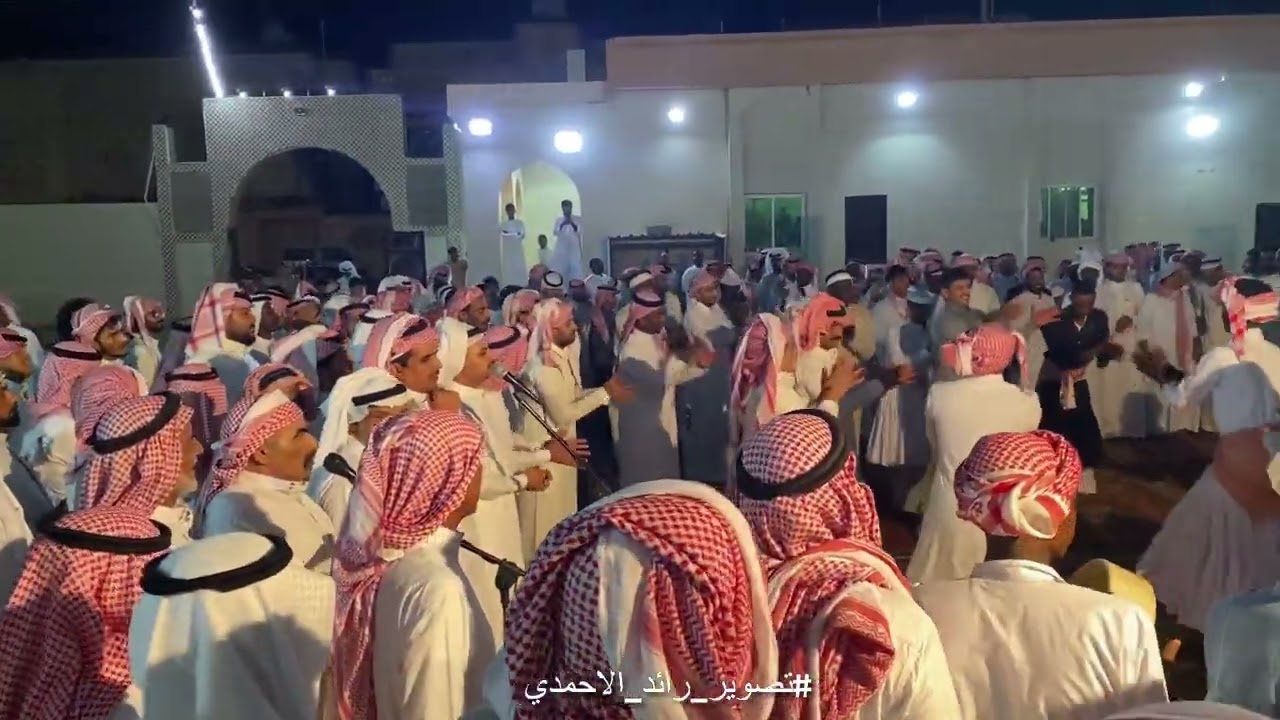 لعب بدواني حفل عبدربه حمزه المولد بمناسبه زواج ابنه نعيم تصوير رائد الاحمدي رقم٦