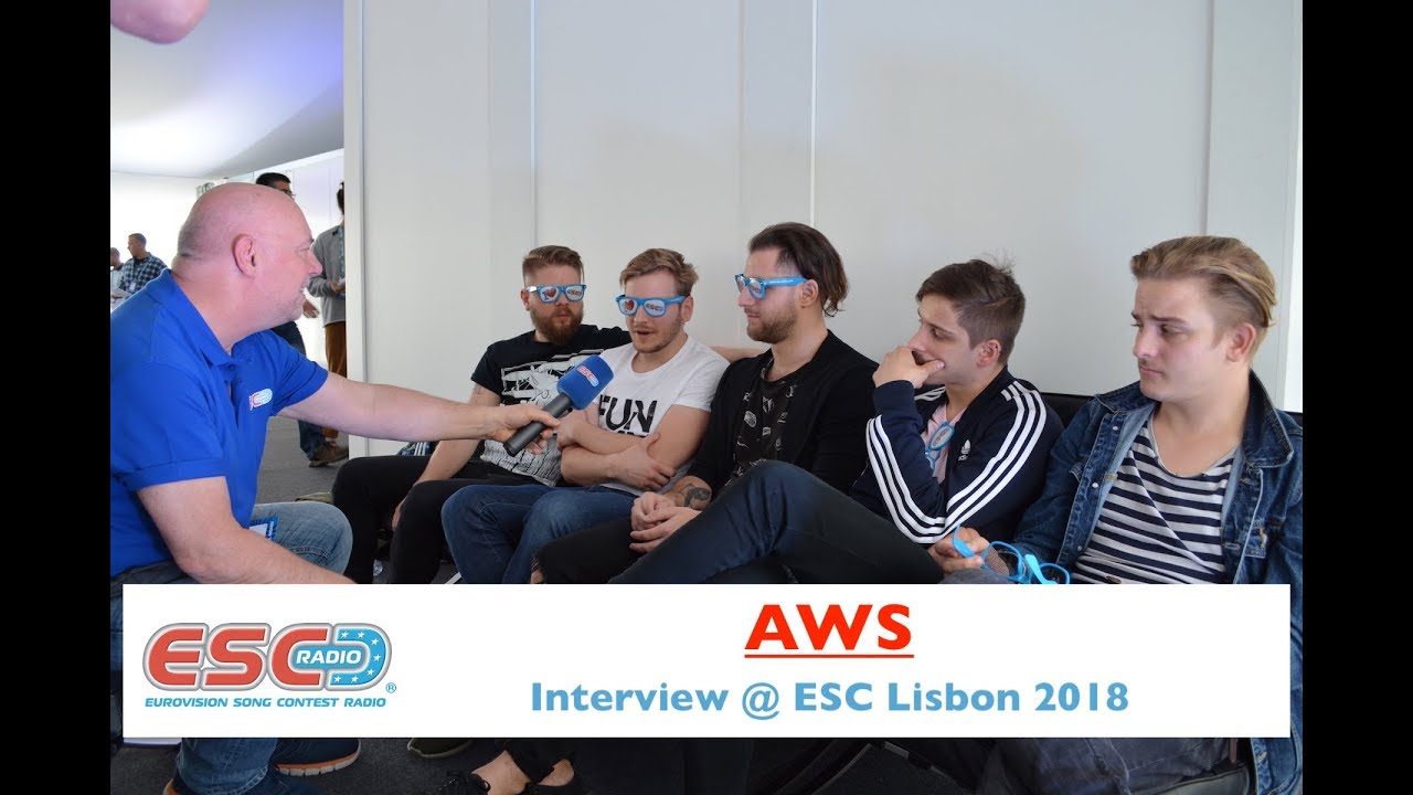 AWS (Hungary) interview @ Eurovision 2018 Lisbon | ESC Radio