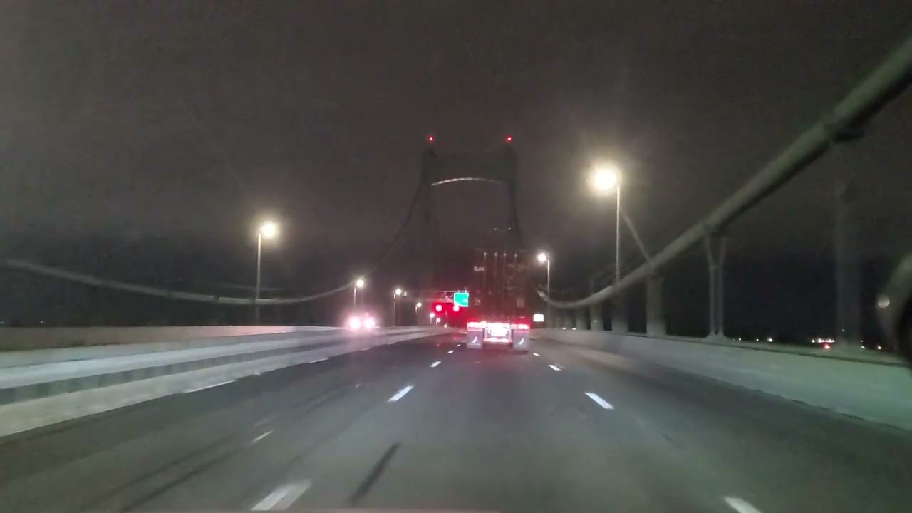 Today we traveled from the Whitman Bridge to West Deptford, New Jersey 