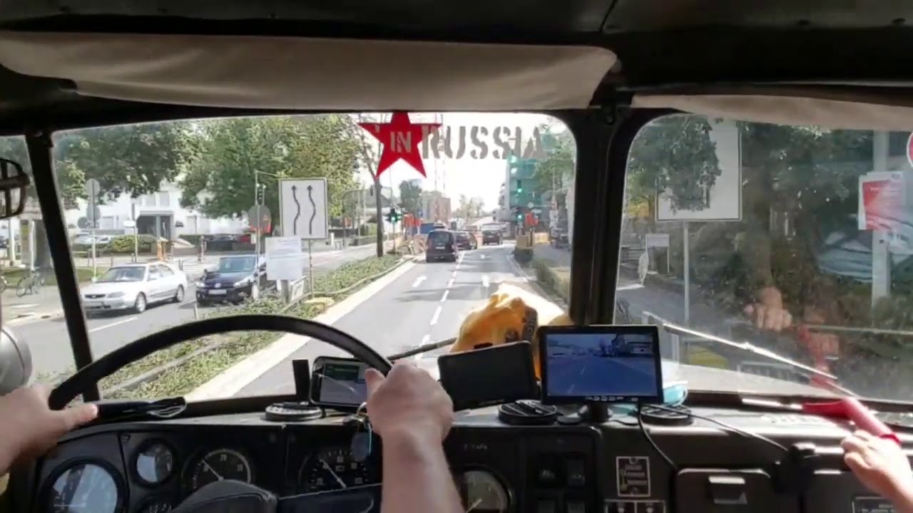 Урал 4320 по бывшей столицы Германии!