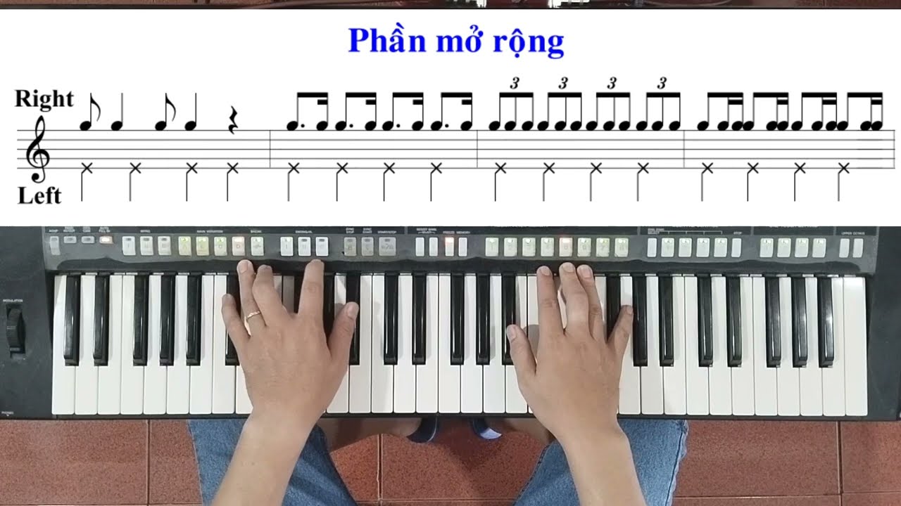 Bài tập luyện TIẾT TẤU giúp chơi đàn vững nhịp | Ku Tèo Piano.