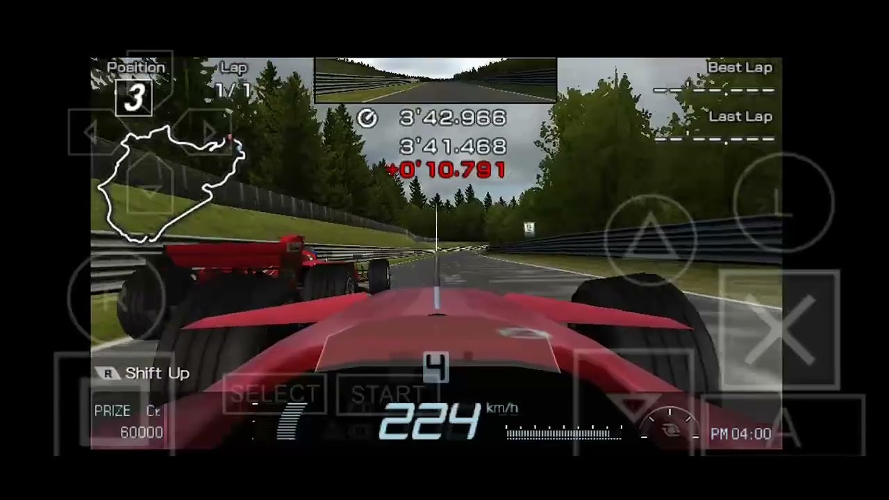 gran turismo (ppsspp ver.1.16.1) best setting tilt control & accelaration pedal