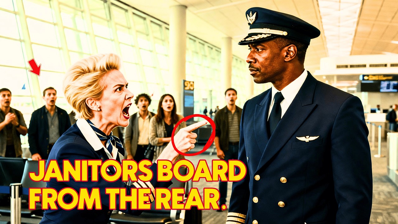 Black Pilot Forced to Sit in Economy — Minutes Later, He Saves the Plane and Fires Her